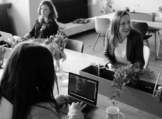 Ladies at the office